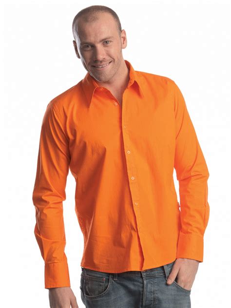 oranje kleding heren